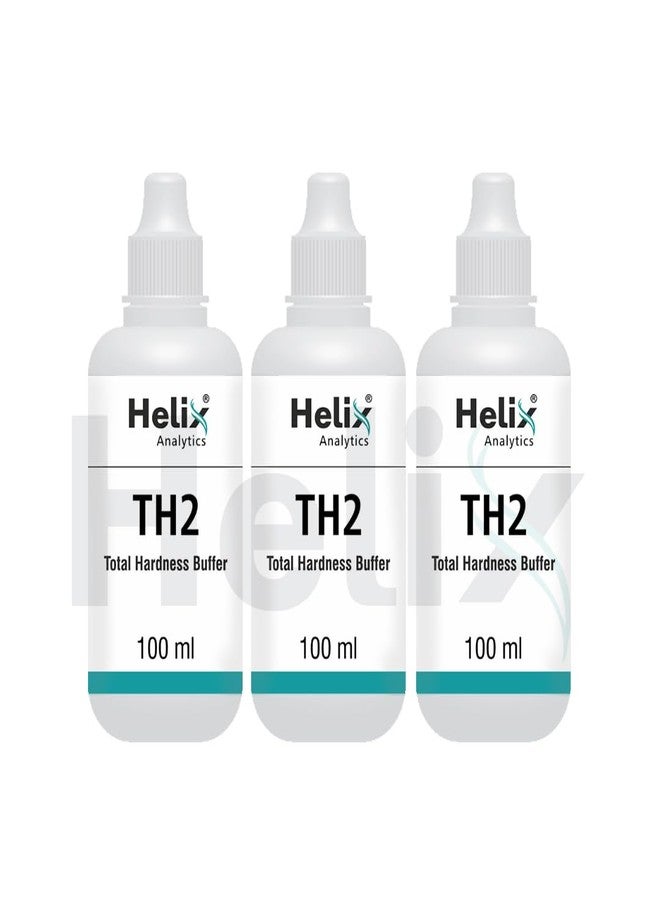 هيليكس مجموعة اختبار صلابة الماء الكلية Helix TH2، اختبار سريع وسهل للماء العسر والماء اليسر، عبوة إعادة تعبئة مجموعة اختبار صلابة الماء الكلية (عبوة من 3 قطع) - Image 3